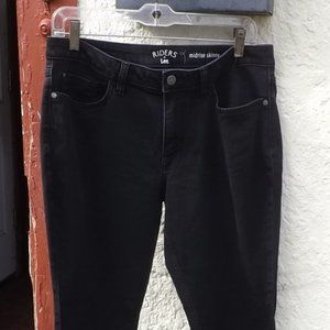 NWOT Stretchy Riders by Lee Midrise Skinny Jeans